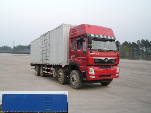 ZZ5318XXYKM0DK0厢式运输车燃油公告图片2