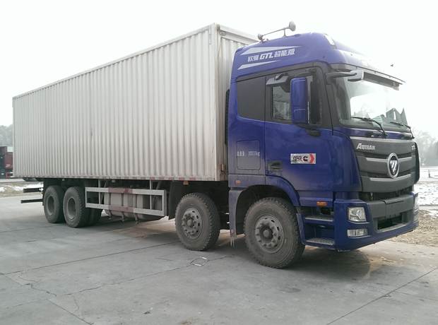 BJ5319XYK-XA翼开启厢式车燃油公告图片2
