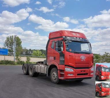 CA4250P66K24T1A1HE4平头柴油半挂牵引汽车燃油公告图片2