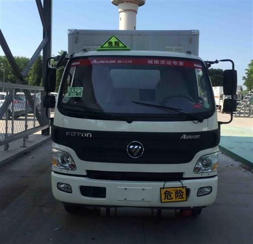 BJ5089XRQ-A1易燃气体厢式运输车燃油公告图片1