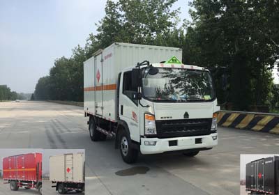 ZZ5047XRYF341CE145易燃液体厢式运输车燃油公告图片2