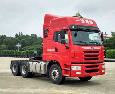 CA4255P1K2T1E5A80危险品运输半挂牵引车燃油公告图片2