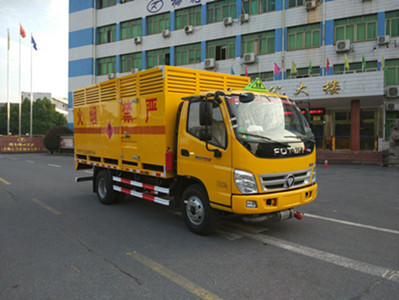 TX5082XRQ5FT易燃气体厢式运输车燃油公告图片2