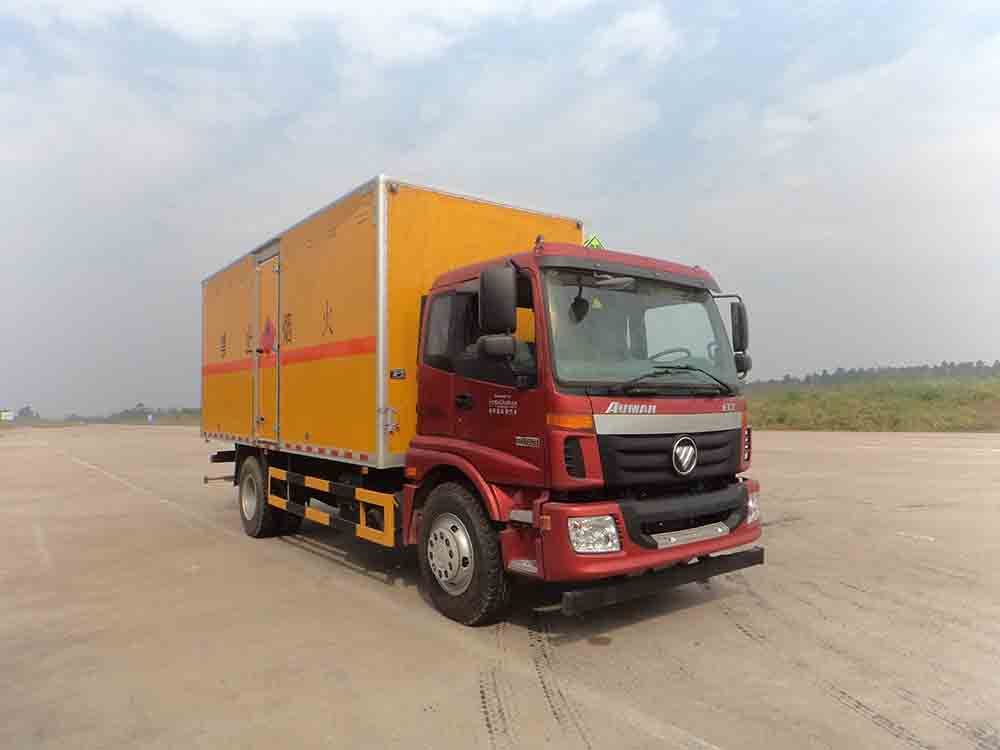 JHW5160XRYAC易燃液体厢式运输车燃油公告图片2