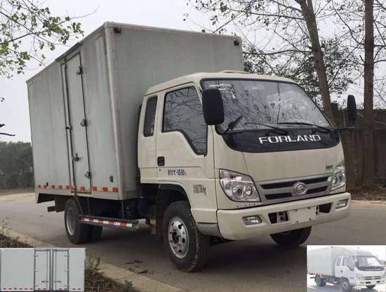 BJ5076XXY-AF厢式运输车燃油公告图片2