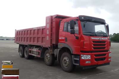 CA5310ZLJP1K2L4T4E5A80自卸式垃圾车燃油公告图片2