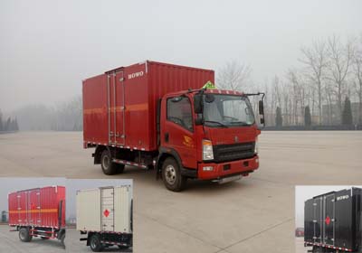 ZZ5047XRYF341CE145易燃液体厢式运输车燃油公告图片2