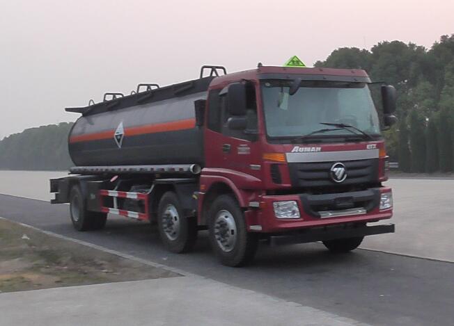DLQ5250GFWB5腐蚀性物品罐式运输车燃油公告图片2