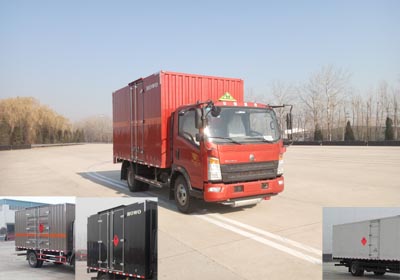 ZZ5087XRYF331CE183易燃液体厢式运输车燃油公告图片2