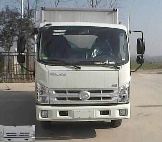 BJ5073XXY-B3厢式运输车燃油公告图片1