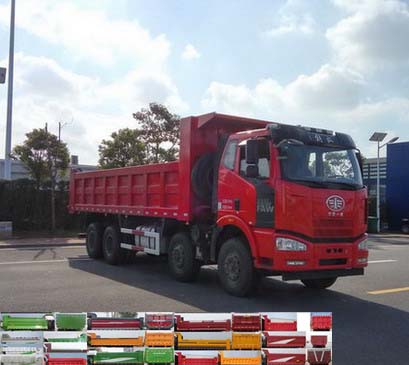CA3310P66K24L2T4AE5平头柴油自卸汽车燃油公告图片2