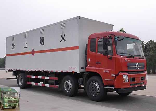 DFC5190XRQB易燃气体厢式运输车燃油公告图片2