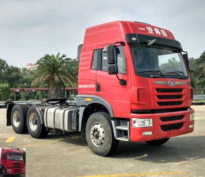 CA4250P1K2T1E5A82平头柴油牵引车燃油公告图片2