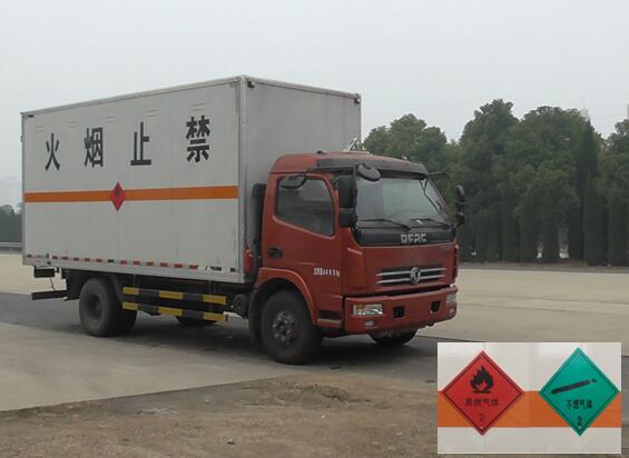 EQ5041XRQ8BDBACWXP易燃气体厢式运输车燃油公告图片2