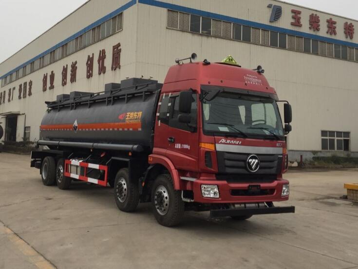 DTA5310GFWB5A腐蚀性物品罐式运输车燃油公告图片2