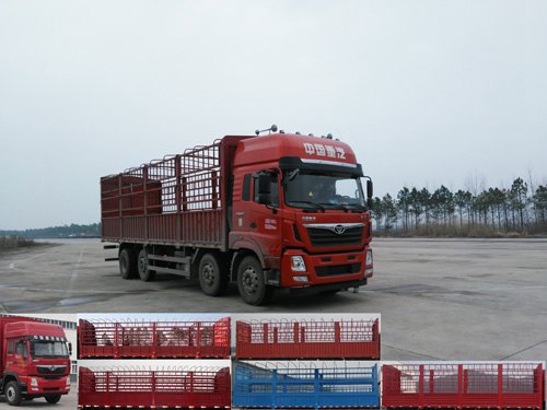 ZZ5318CCYKM0EK0仓栅式运输车燃油公告图片2