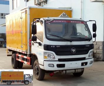 CLW5081XRYB5易燃液体厢式运输车燃油公告图片2