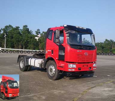 CA4140P62K1E5平头柴油半挂牵引汽车燃油公告图片2