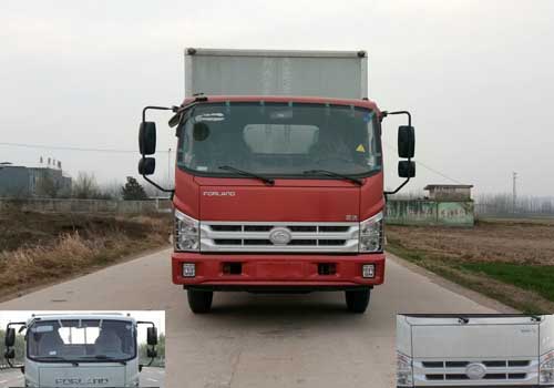 BJ5083XXY-GP厢式运输车燃油公告图片1