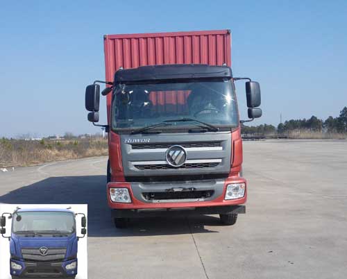 BJ5185XXY-FD厢式运输车燃油公告图片1
