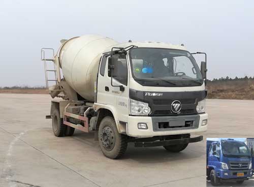 BJ5163GJB-FA混凝土搅拌运输车燃油公告图片2