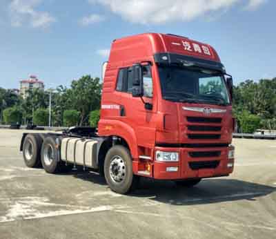 CA4250P1K2T1E5A80平头柴油牵引车燃油公告图片2