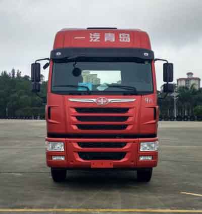 CA4256P1K2T1E5A80平头柴油牵引车燃油公告图片1