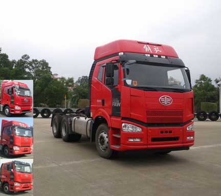 CA4250P63K2T1E5平头柴油半挂牵引汽车燃油公告图片2