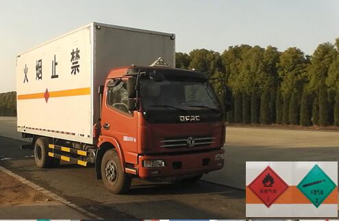 EQ5080XRQ8BDBACWXP易燃气体厢式运输车燃油公告图片2