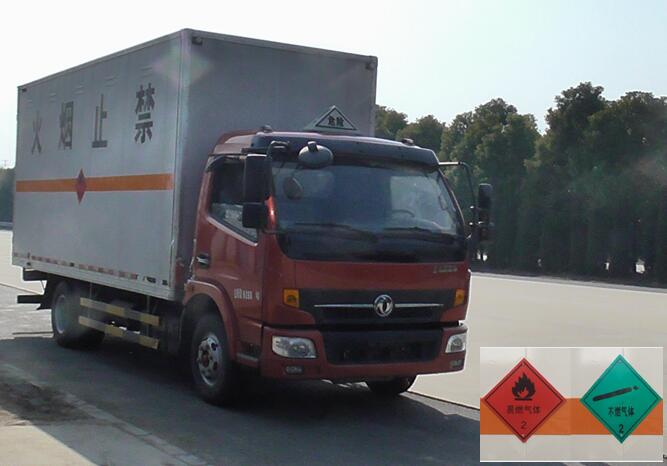 EQ5080XRQ8BDBACWXP易燃气体厢式运输车燃油公告图片2