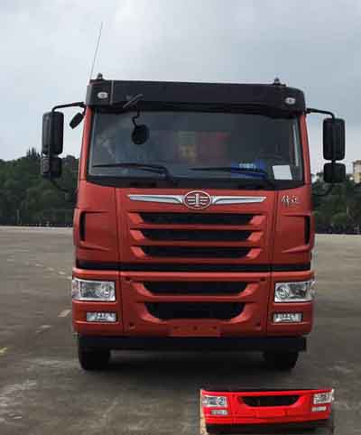 CA3310P1K2L3T4E5A80平头柴油自卸汽车燃油公告图片1