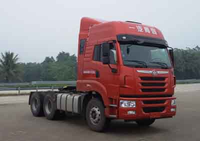 CA4256P1K2T1E5A80平头柴油牵引车燃油公告图片2