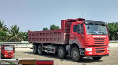 CA3310P1K2L5T4E5A80平头柴油自卸汽车燃油公告图片2