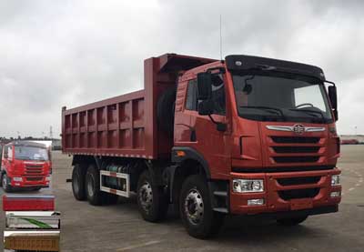 CA3310P1K2L4T4E5A80平头柴油自卸汽车燃油公告图片2
