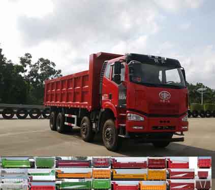 CA3310P66K24L6T4AE5平头柴油自卸汽车燃油公告图片2