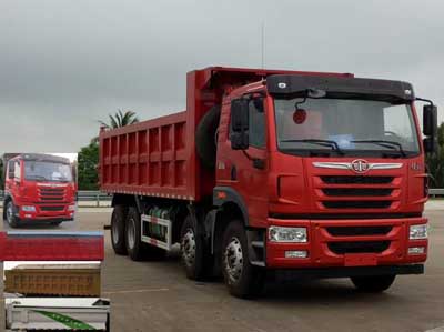 CA5310ZLJP1K2L4T4E5A80自卸式垃圾车燃油公告图片2