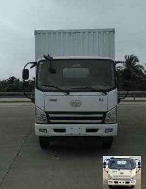 CA5140XXYP40K2L5E5A85厢式运输车燃油公告图片1