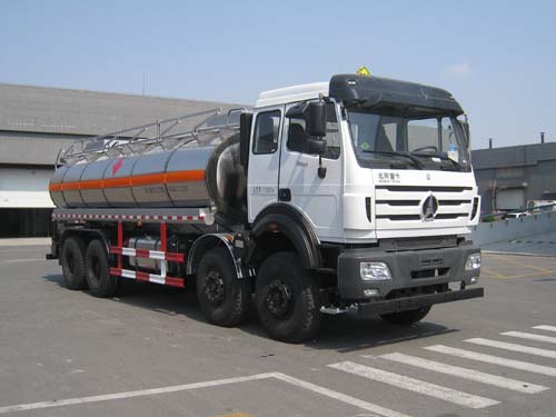 YLL5310GRY易燃液体罐式运输车燃油公告图片2