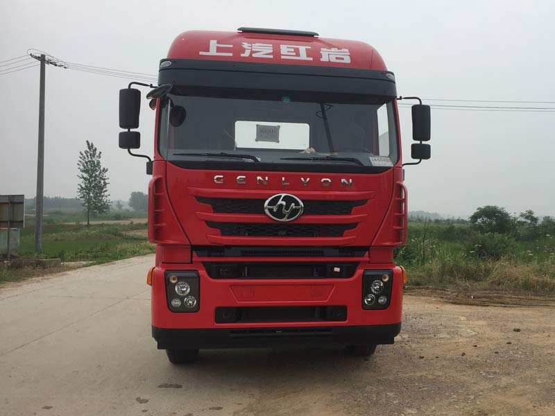 CQ4186HTVG361C集装箱半挂牵引车燃油公告图片1