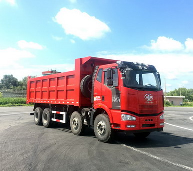 CA3310P63K1L1T4E5平头柴油自卸汽车燃油公告图片2
