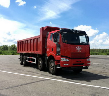 CA3310P66K24L4T4AE5平头柴油自卸汽车燃油公告图片2
