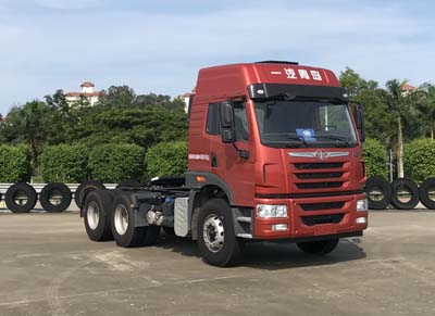 CA4256P1K2T1E5A80平头柴油牵引车燃油公告图片2