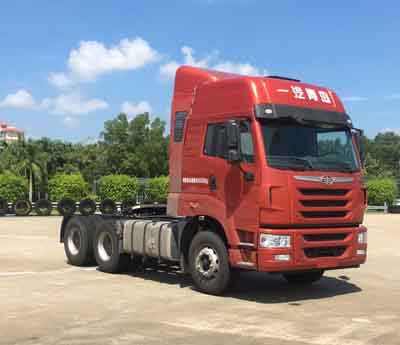 CA4256P1K2T1E5A80平头柴油牵引车燃油公告图片2