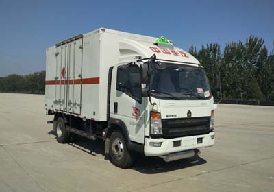 ZZ5047XRYF341CE145易燃液体厢式运输车燃油公告图片2