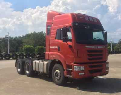 CA4257P2K15T1E5A80平头柴油牵引车燃油公告图片2