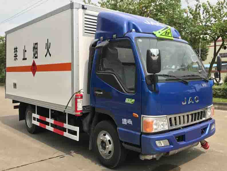 SZP5040XRQHFC2易燃气体厢式运输车燃油公告图片2