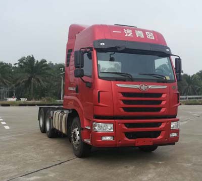 CA4257P2K15T1E5A80平头柴油牵引车燃油公告图片2
