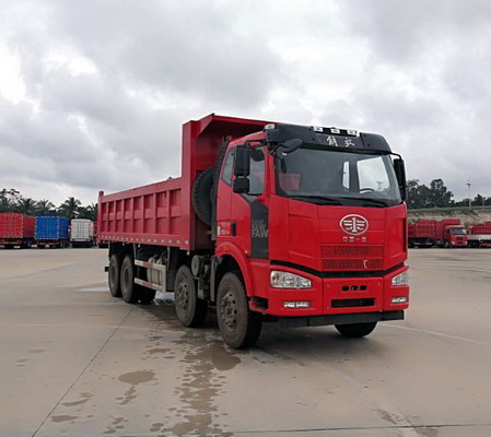 CA3310P66K24L1T4E5平头柴油自卸汽车燃油公告图片2