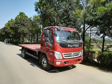 BJ5049TPB-A1平板运输车燃油公告图片2