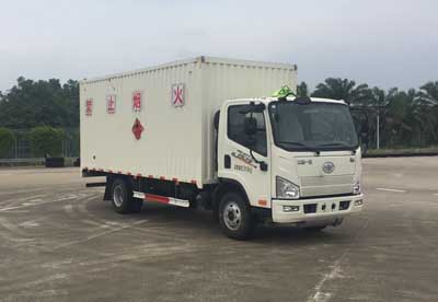 CA5085XRQP40K2L2E5A84易燃气体厢式运输车燃油公告图片2
